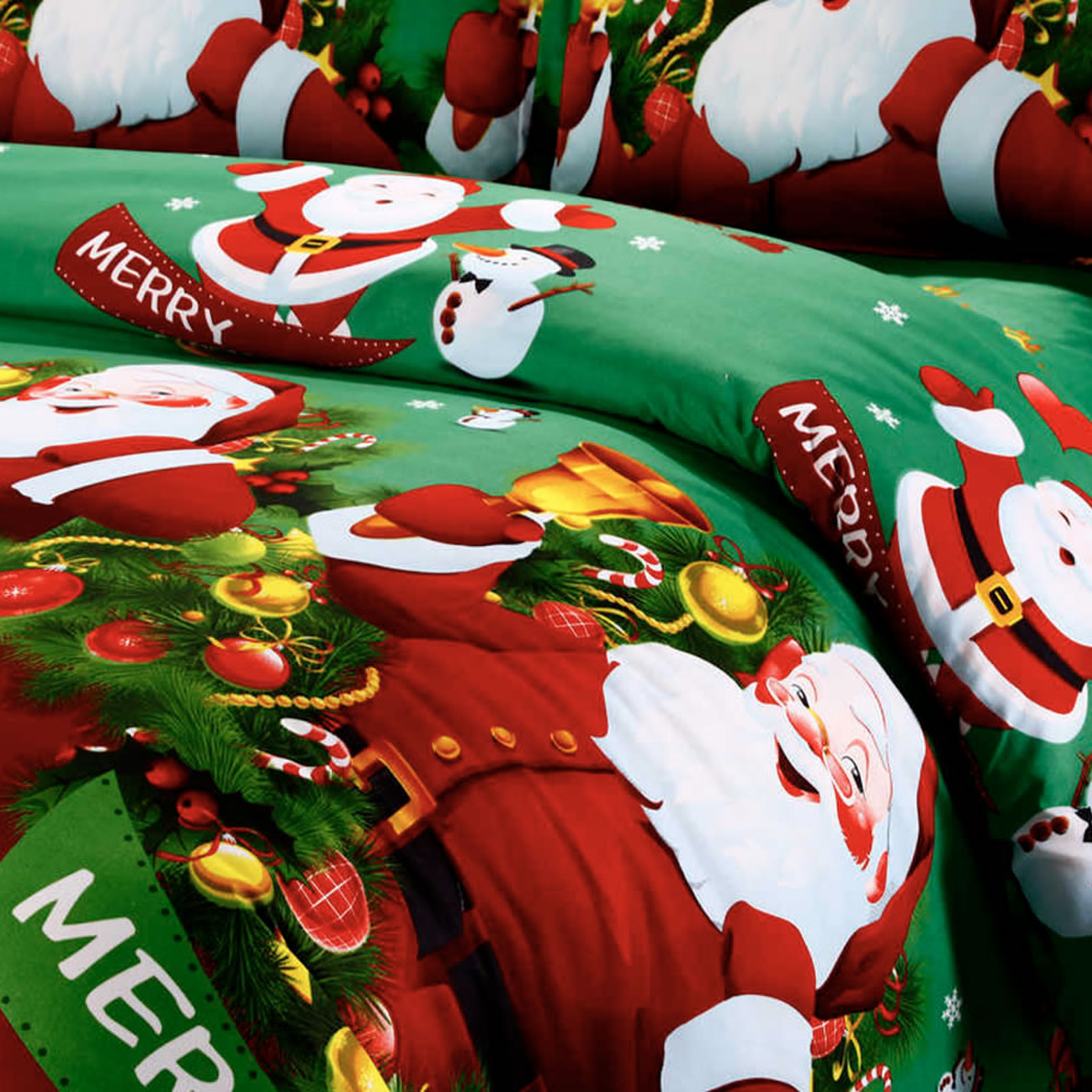 Christmas Bedding Set, Queen 4 Piece Set: image 3