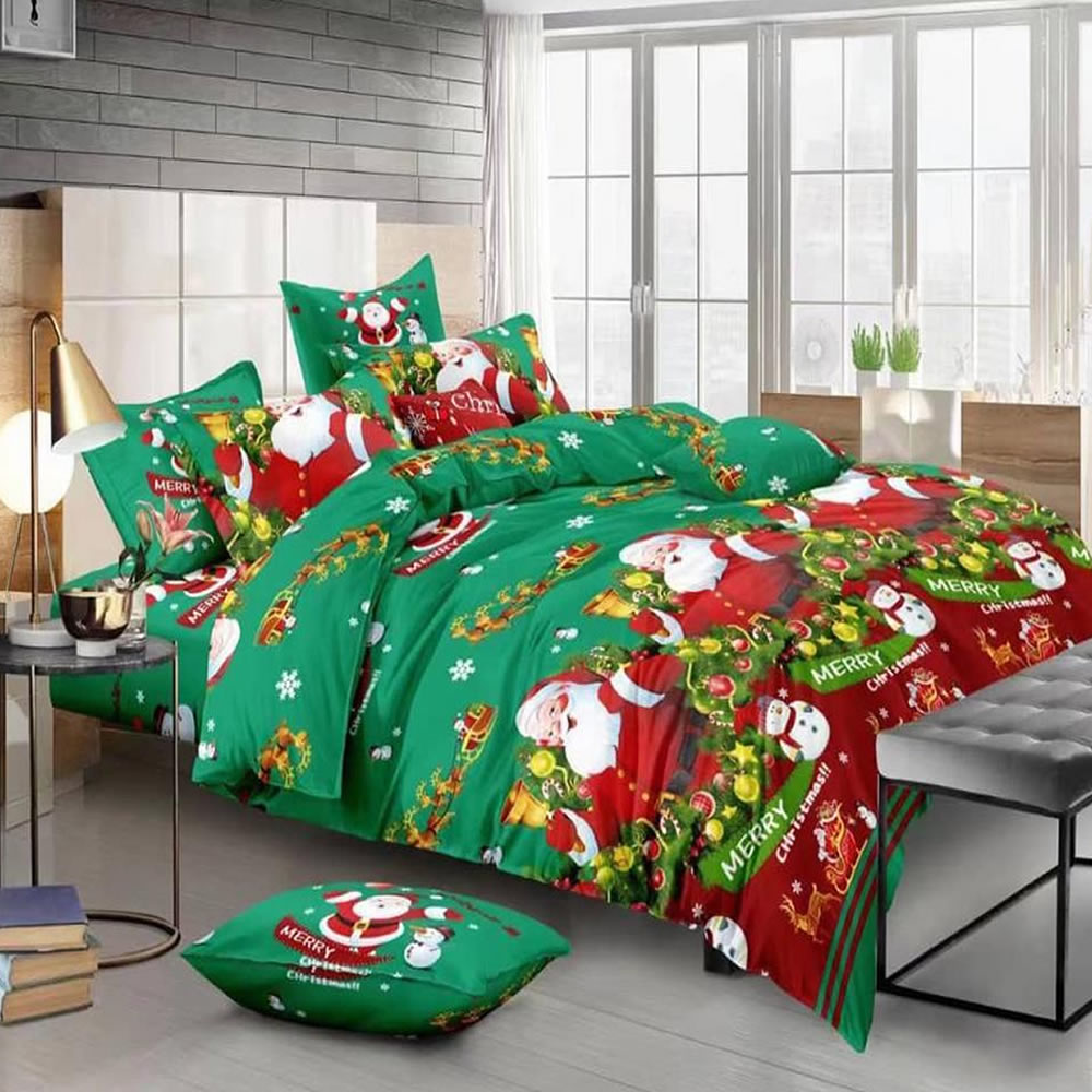 Christmas Bedding Set, Queen 4 Piece Set: image 7