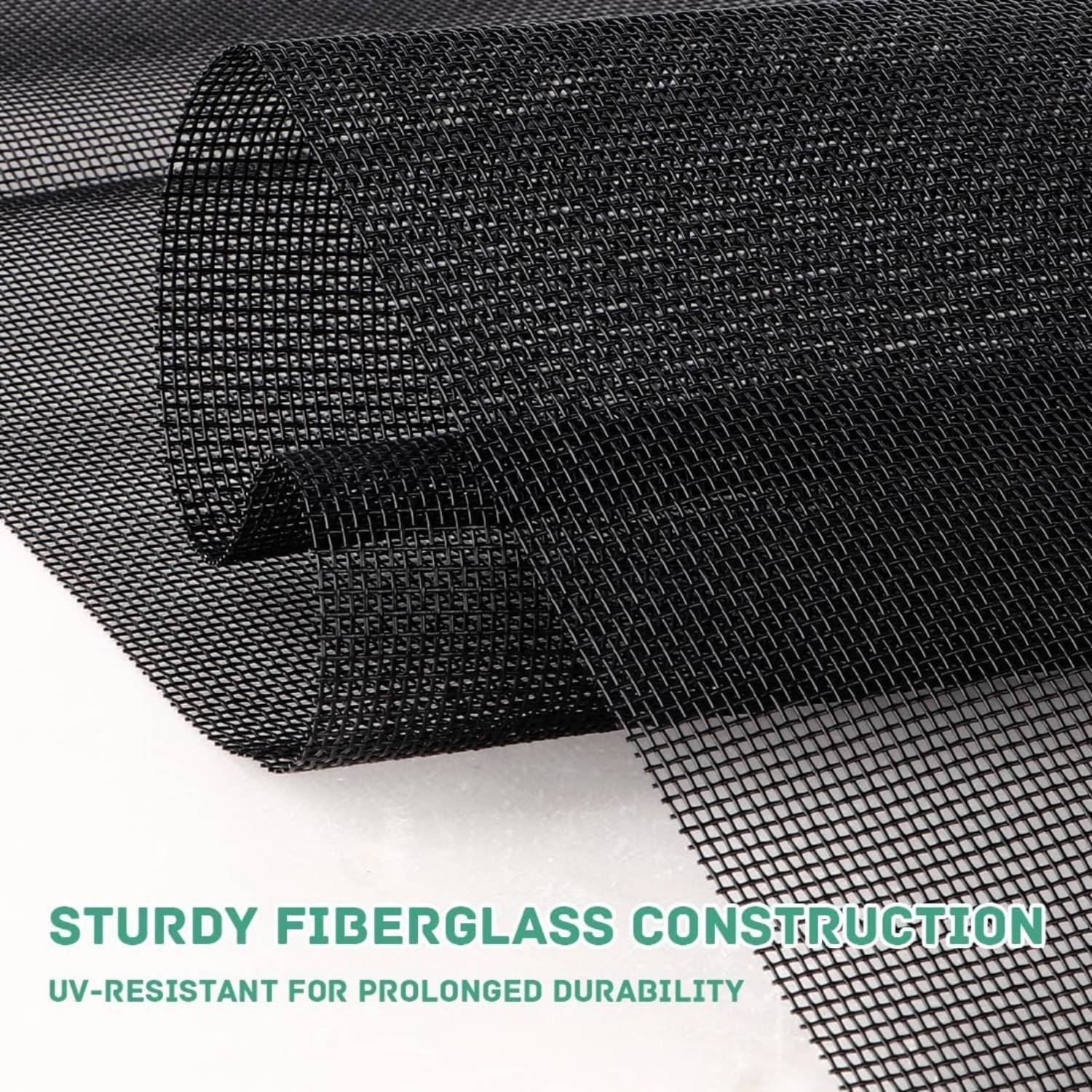 Cat Window Screen - White Edge, 1000mm x 1000mm / 39" x 39": image 2