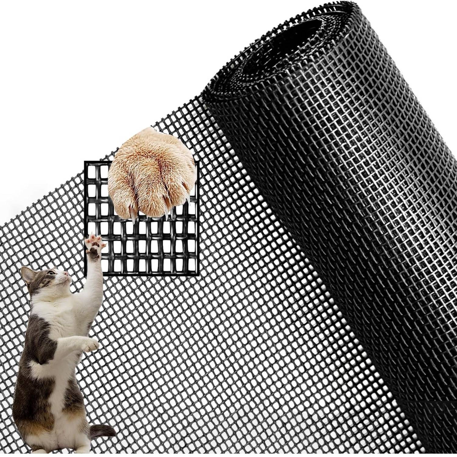 Cat Window Screen - White Edge, 1000mm x 1000mm / 39" x 39": image 5