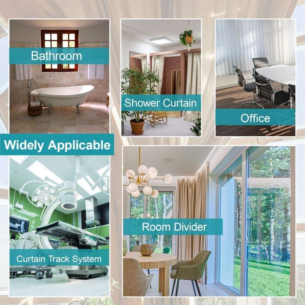 Bendable Curtain Track Ceiling Mount: image 5