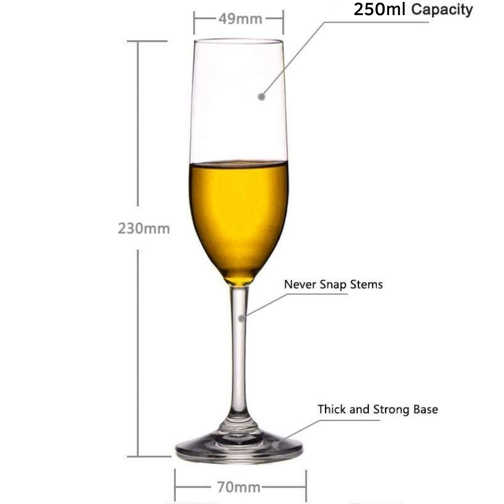 Unbreakable Champagne Glasses: image 4
