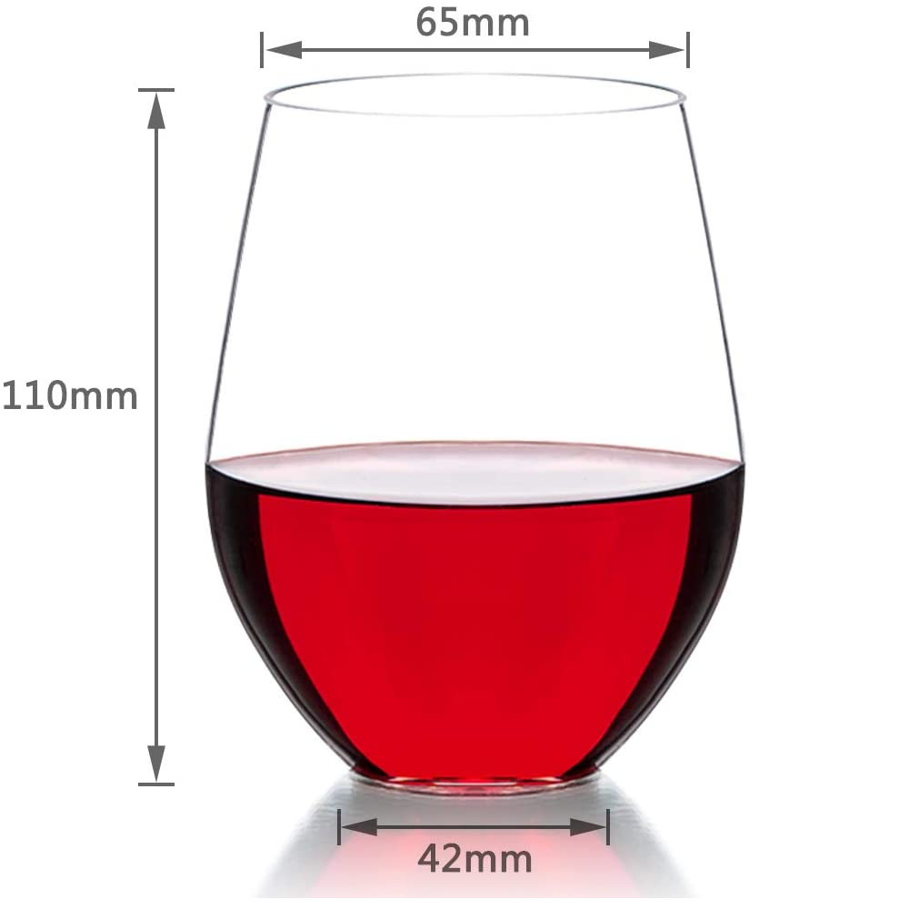 Unbreakable Stemless Wine Glass: image 6